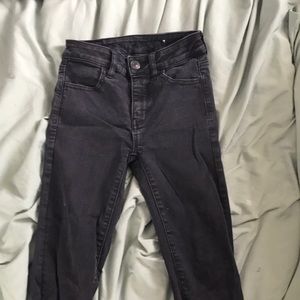 Black American eagle jeans